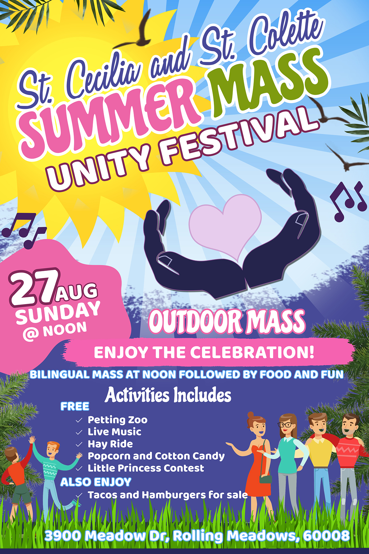 Kids Summer Camp Poster Template(4)